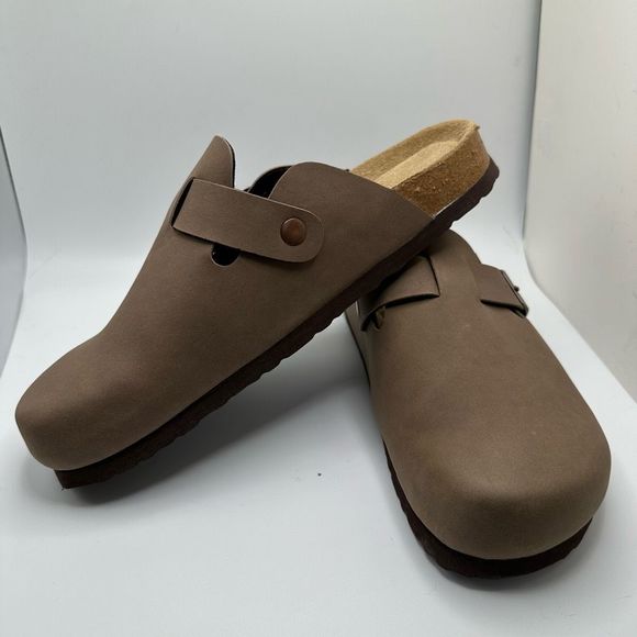 CUSHIONAIRE Womens Clog 10 BROWN - Picture 7 of 7